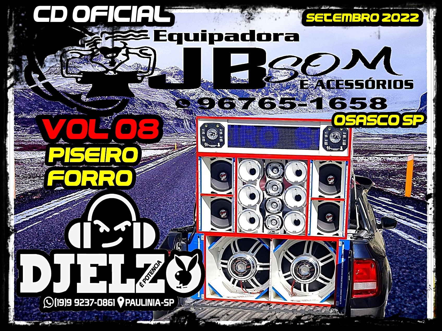 CD JB SOM VOL 08 PISEIRO FORRO SET 2022 Balada G4